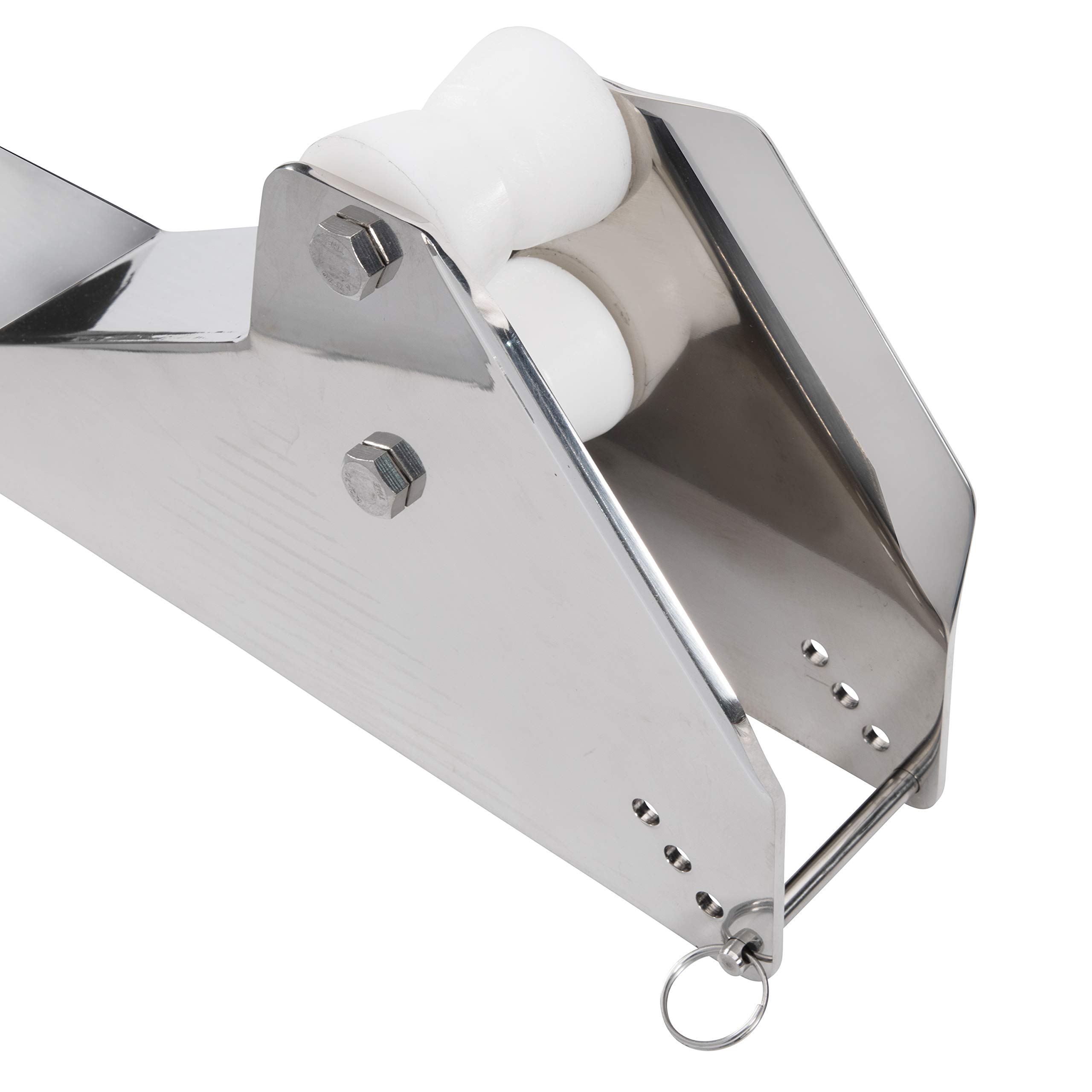 Lewmar Stainless Steel Bow Roller for Claw, Bruce & Delta Anchors (Up to 44lbs) - 3