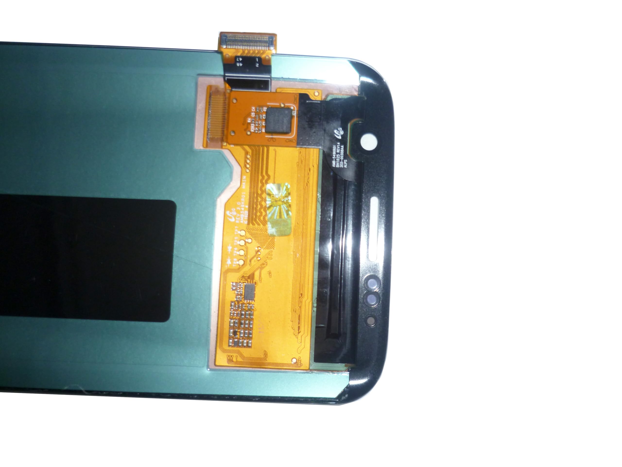 Original LCD Display Digitizer Touch Screen Assembly Replacement for Samsung Galaxy S7 Edge G935A G935V G935P G935T G935F - Silver | Cracked Screen Repair | DIY Replacement Kit | Perfect for Home & Professional Use