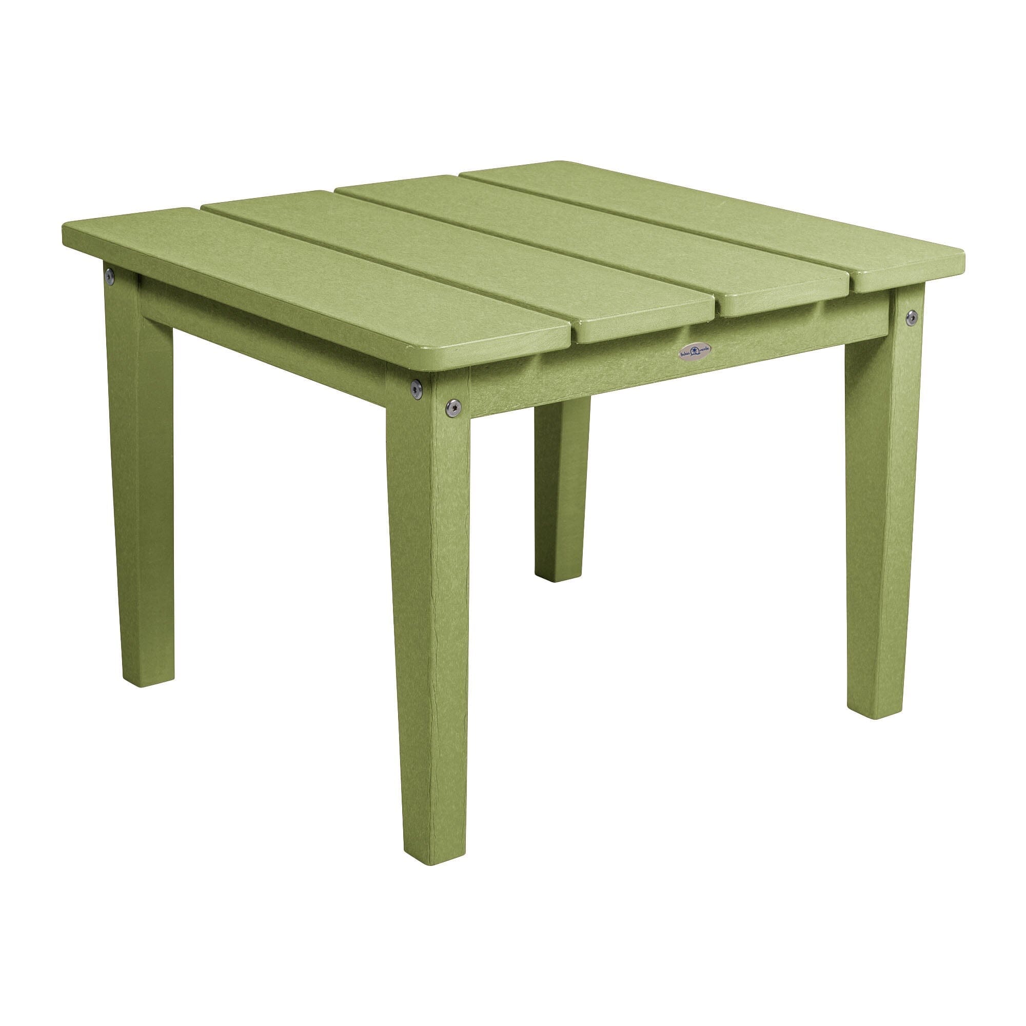 Large Cape Adirondack Side Table - Outdoor Patio Furniture, Weather-Resistant Wood Side Table for Garden, Deck, Poolside - Perfect for Drinks, Books & Decor