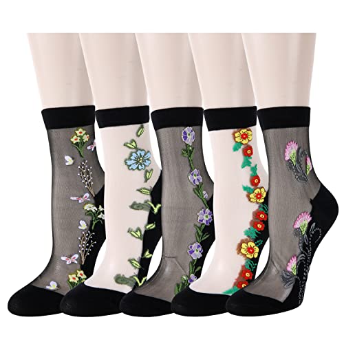 5 Pack-retro Flower