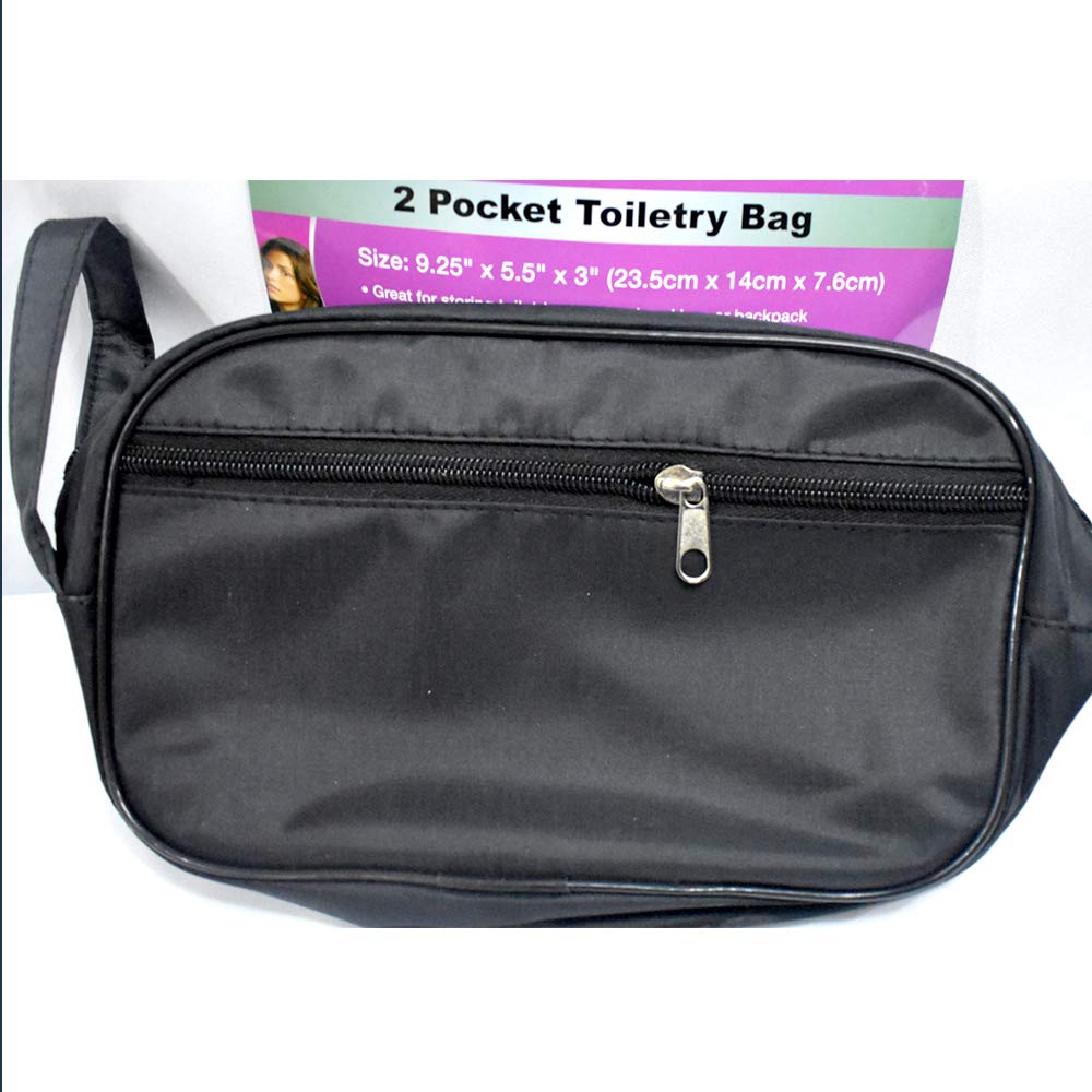 Travel Cosmetic Bag for Women - Waterproof Makeup Organizer with Multiple Pockets, Perfect for Toiletries, Cosmetics & Travel Essentials (Ideal for Airplane, Gym & Weekend Getaways)