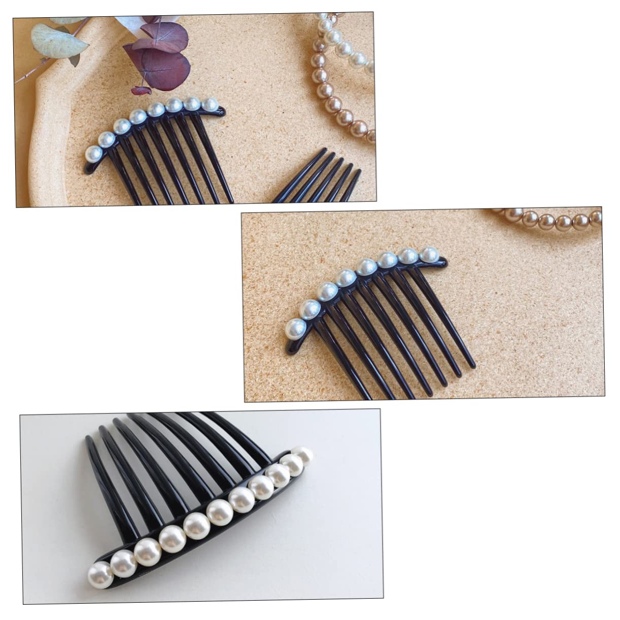 FOMIYES 5-Piece Hair Clips & Side Combs for Women - Elegant Hair Accessories for Weddings, Parties & Special Occasions - Perfect for Updos, Half-Up Styles & Everyday Wear