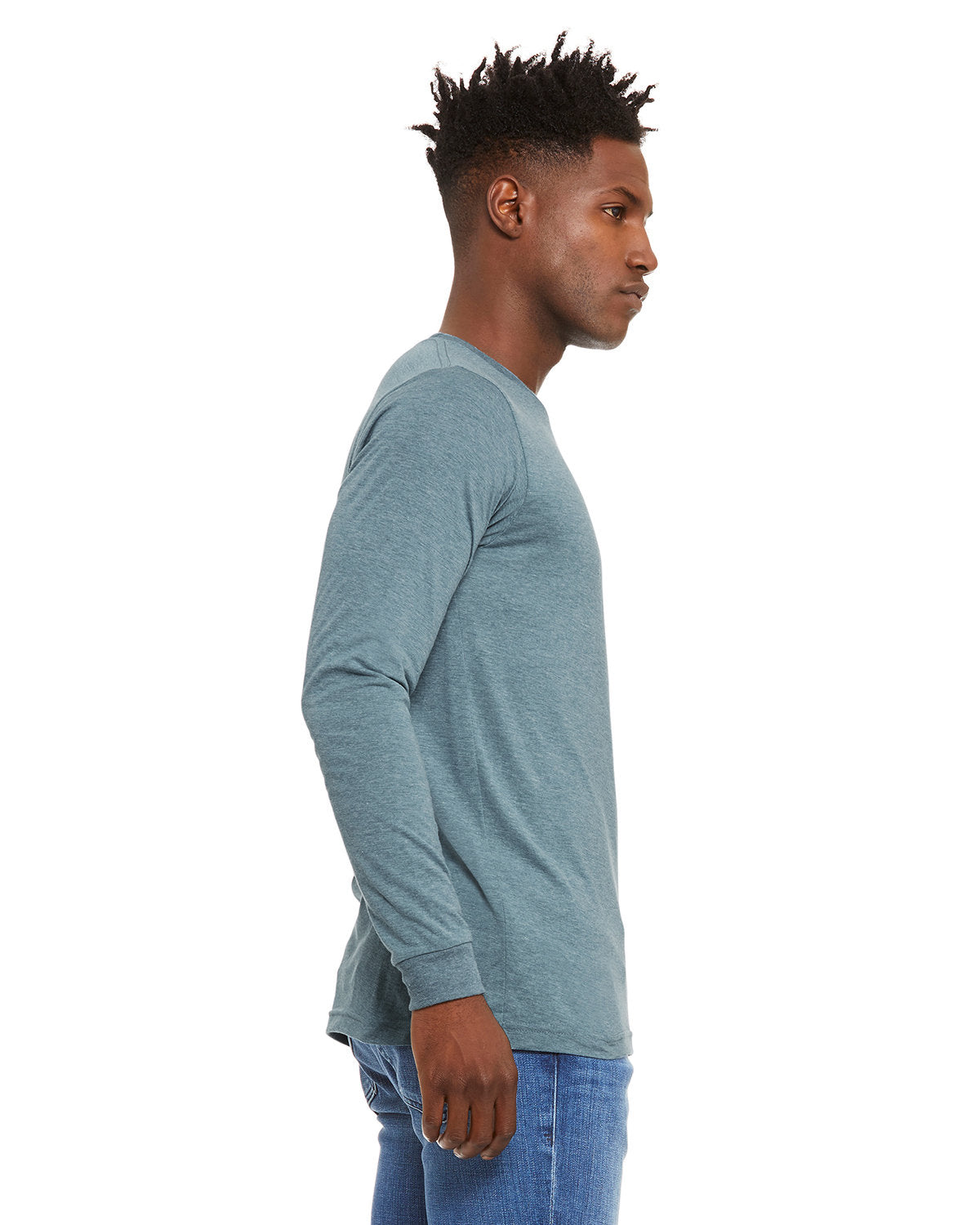 Bella + Canvas 3501 Unisex Jersey Long Sleeve T-Shirt - Soft Cotton Crewneck Tee for Men & Women - Perfect for Casual Wear, Layering & Everyday Comfort