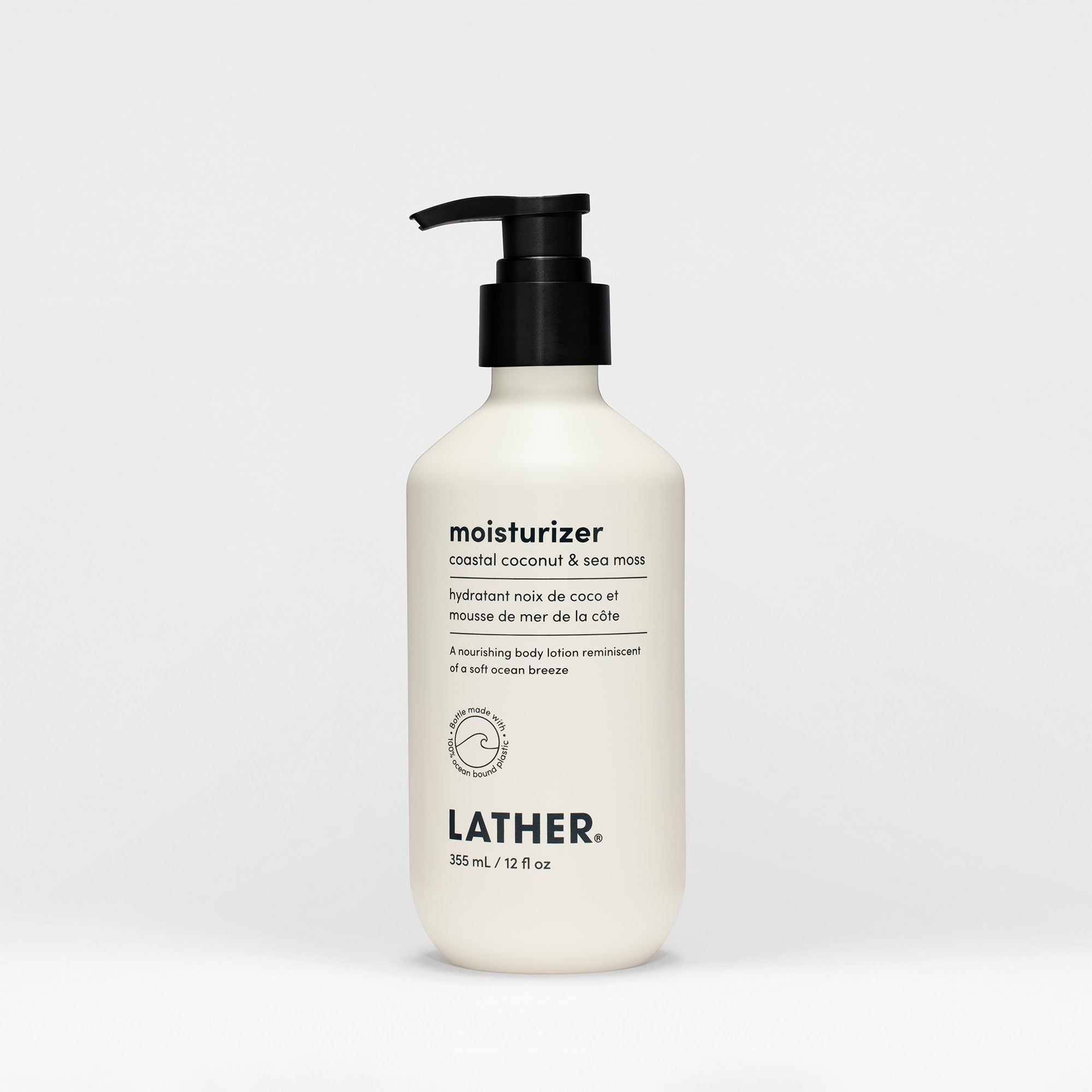 Organic Coastal Coconut & Sea Moss Body Moisturizer - Hydrating & Nourishing Lotion for Dry Skin - Perfect for Daily Use, After Sun Care & Spa Treatments