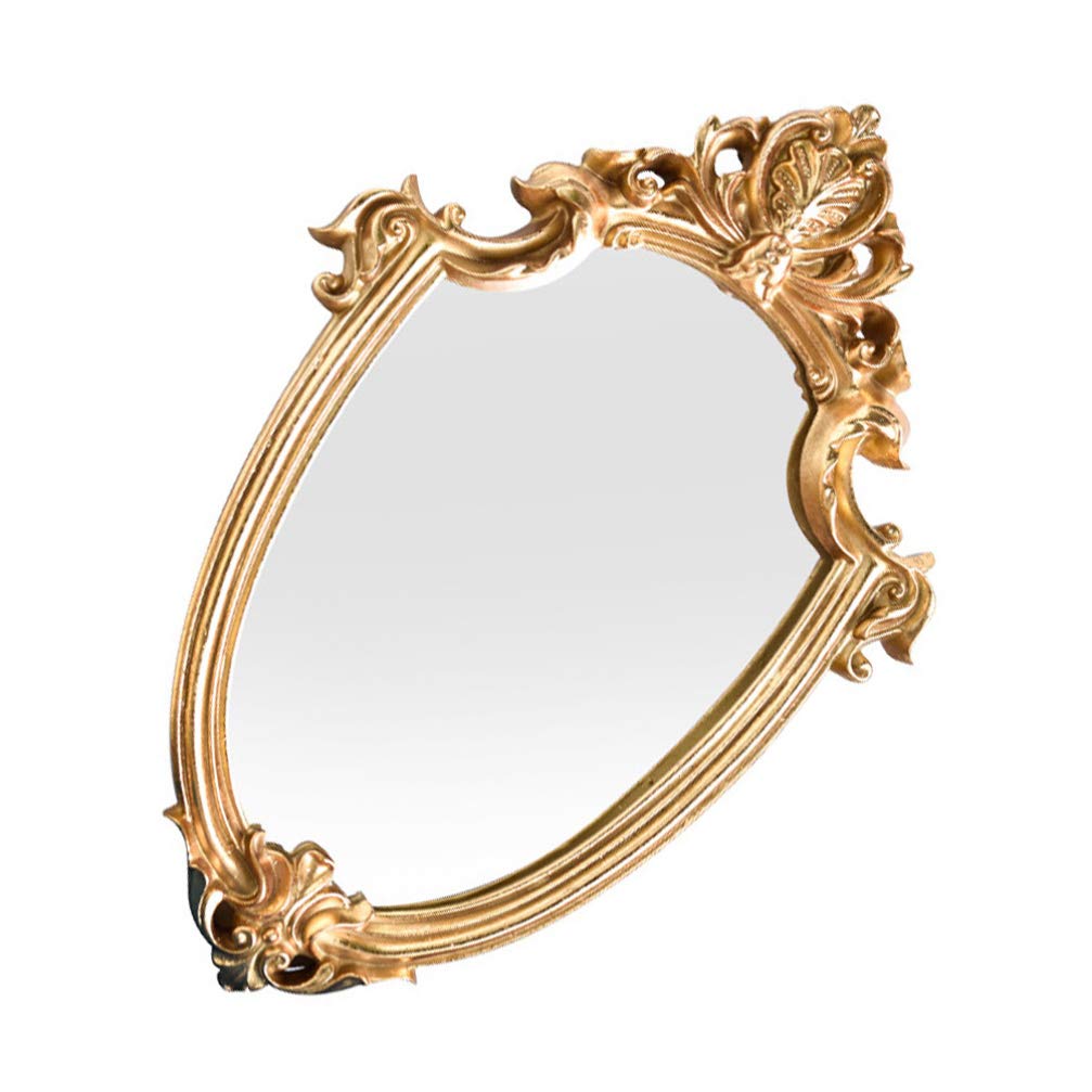 Vintage Hanging Bathroom Mirror - Retro Vanity Makeup Mirror for Home, Bedroom & Living Room | Perfect for Dressing Tables, Makeup Stations & Home Decor