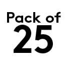 Pack of 25