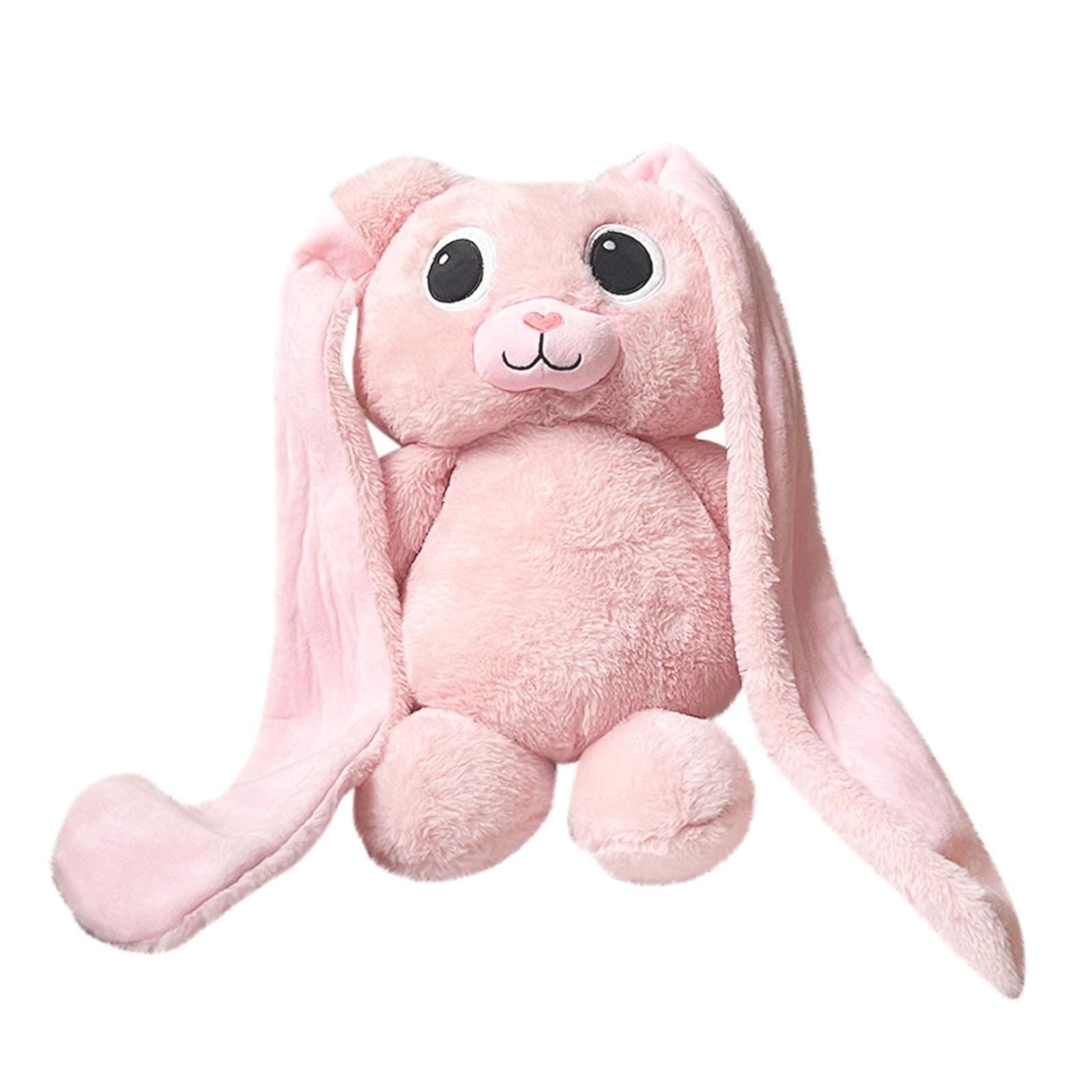 Stretchable Rabbit Plush Toy - 50CM to 100CM Length, Pull Ears & Legs for Fun Size Changes - Soft Cuddly Bunny Doll for Kids Gifts, Stress Relief, and Nursery Decor