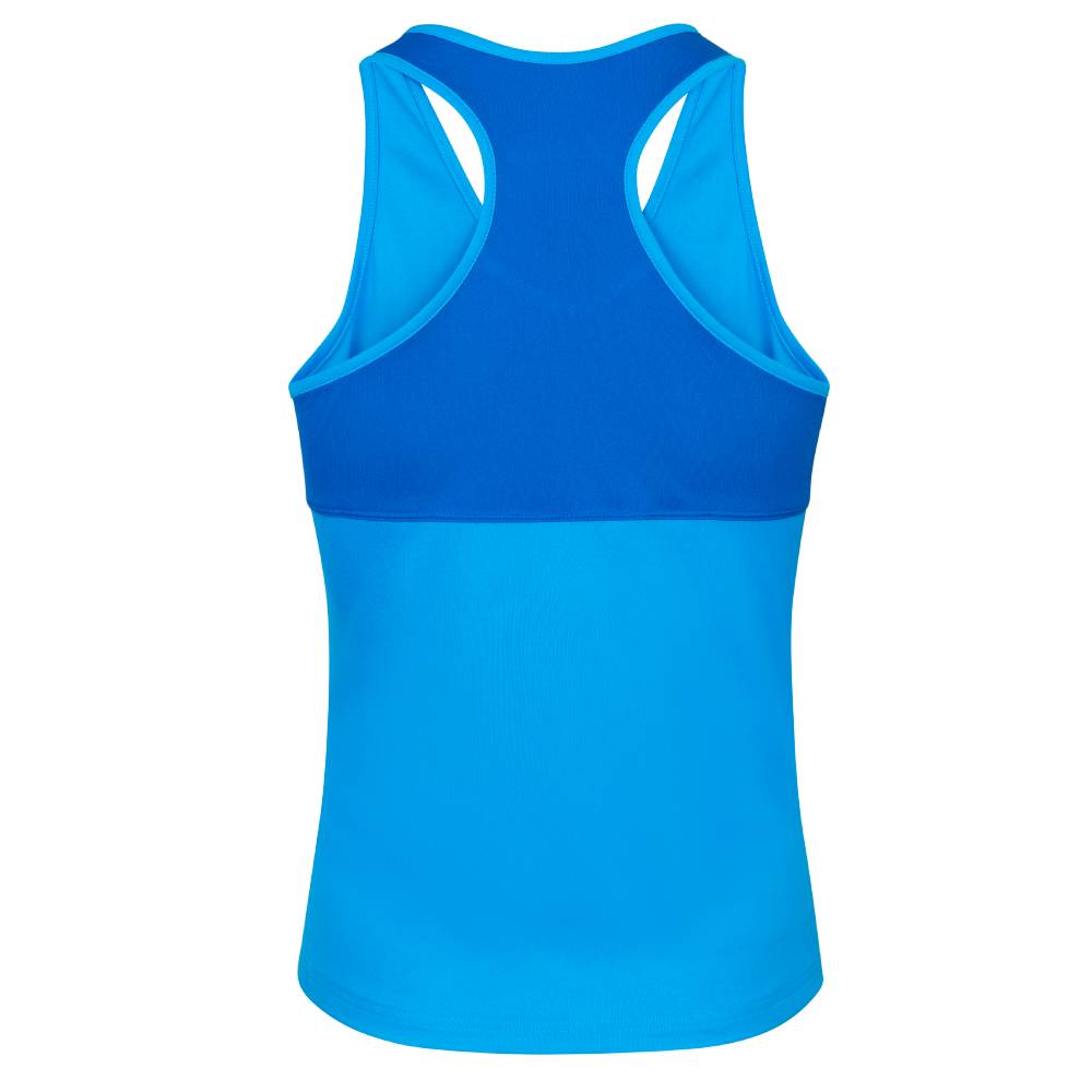 Babolat Women's Play Tank Top - Breathable Quick-Dry Tennis Shirt for Women (Blue) - Perfect for Tennis, Gym Workouts & Active Lifestyle