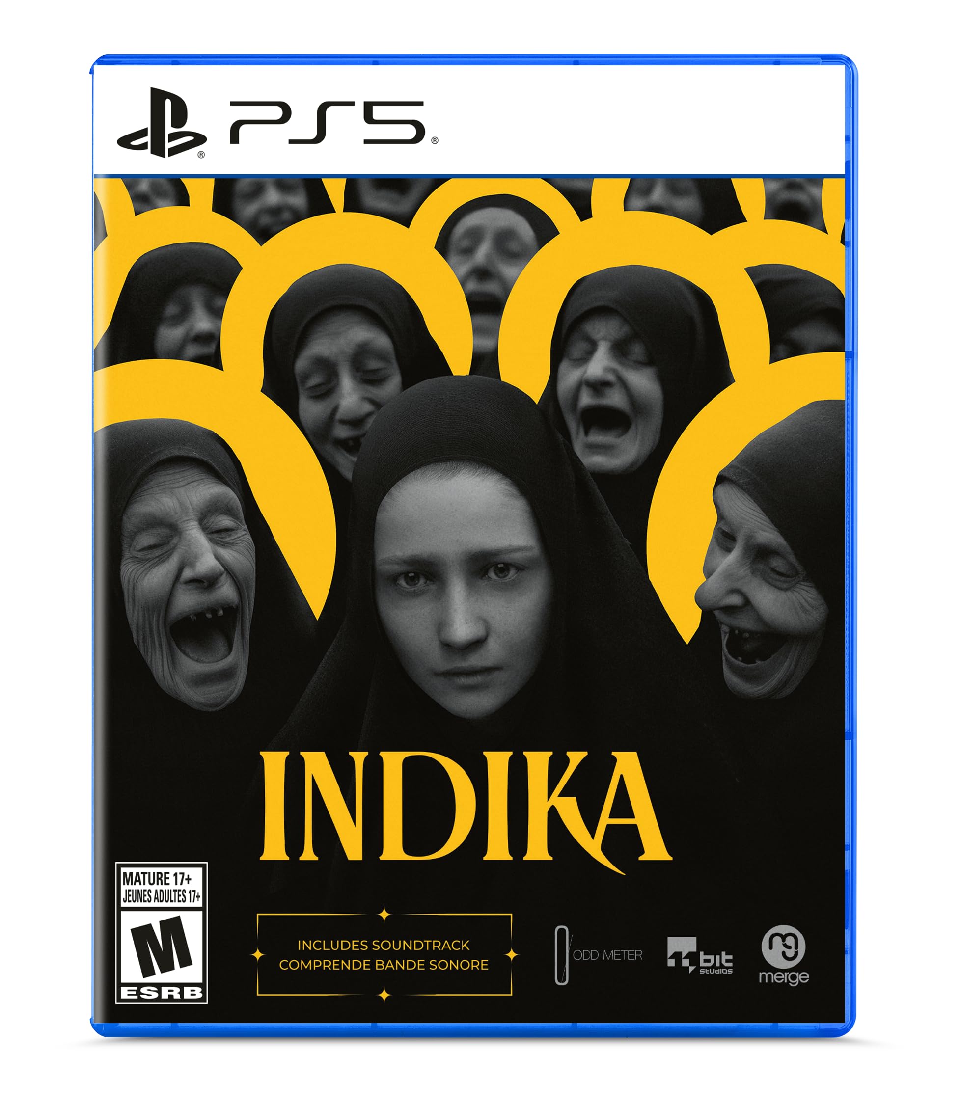 INDIKA PS5 Game - Psychological Horror Adventure for PlayStation 5 | Explore Dark Fantasy World | Perfect for Horror Game Fans & Story-Driven Gamers | Great for Late-Night Gaming Sessions & Thrill Seekers