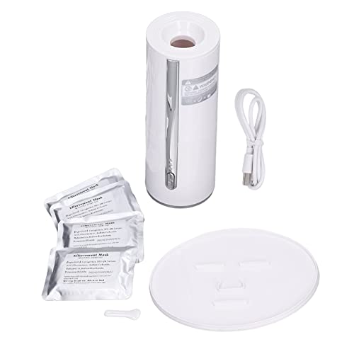 Mini Smart Face Mask Maker Machine with 32 Collagen Pills - Automatic DIY Facial Mask Kit for Home SPA, Natural Fruit & Vegetable Skin Care (White) | Perfect for At-Home Beauty Treatments & Relaxation