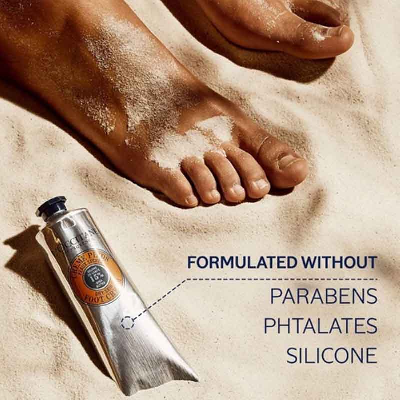 L'OCCITANE Shea Butter Hand Cream & Foot Cream Duo Set - Ultra Moisturizing for Dry Skin - Perfect for Travel, Home & Office Use