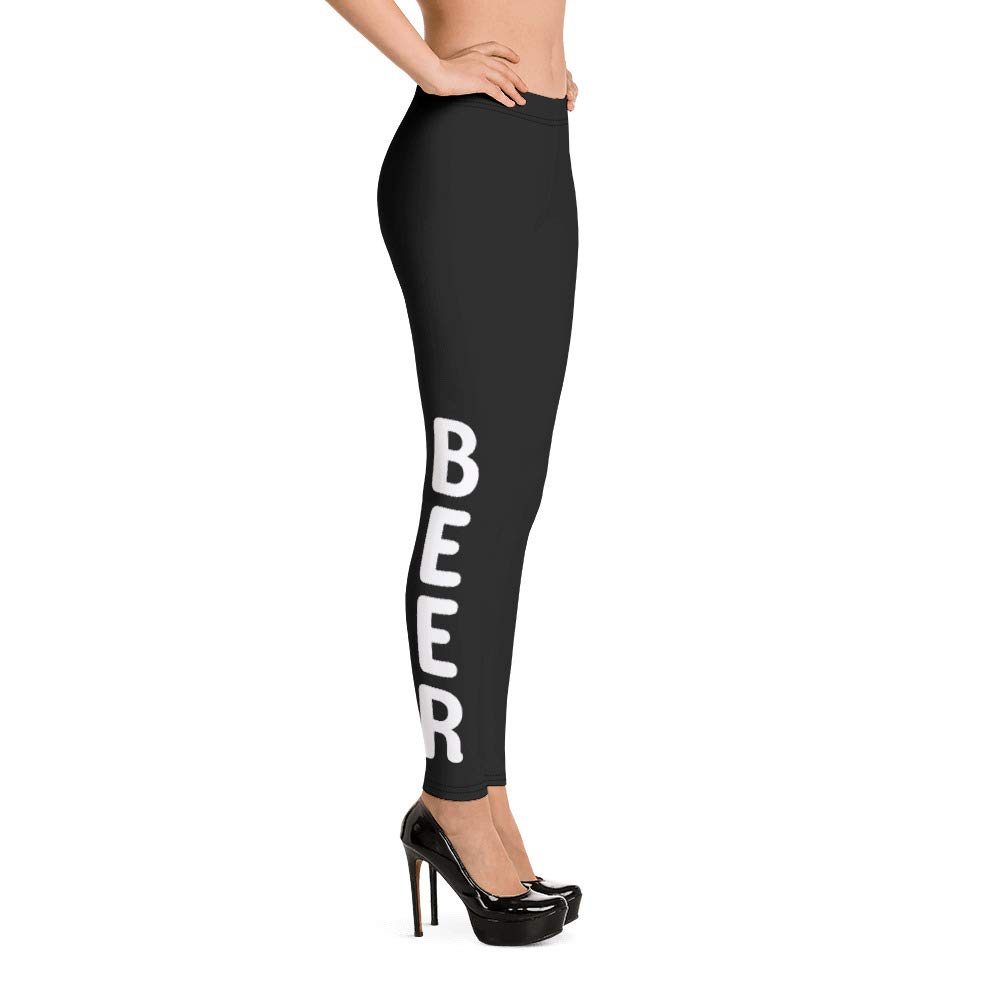 Unique Beer Print Leggings for Women - St. Patrick's Day Gift for Beer Lovers - Perfect for Pub Crawls, Beer Festivals & Casual Wear