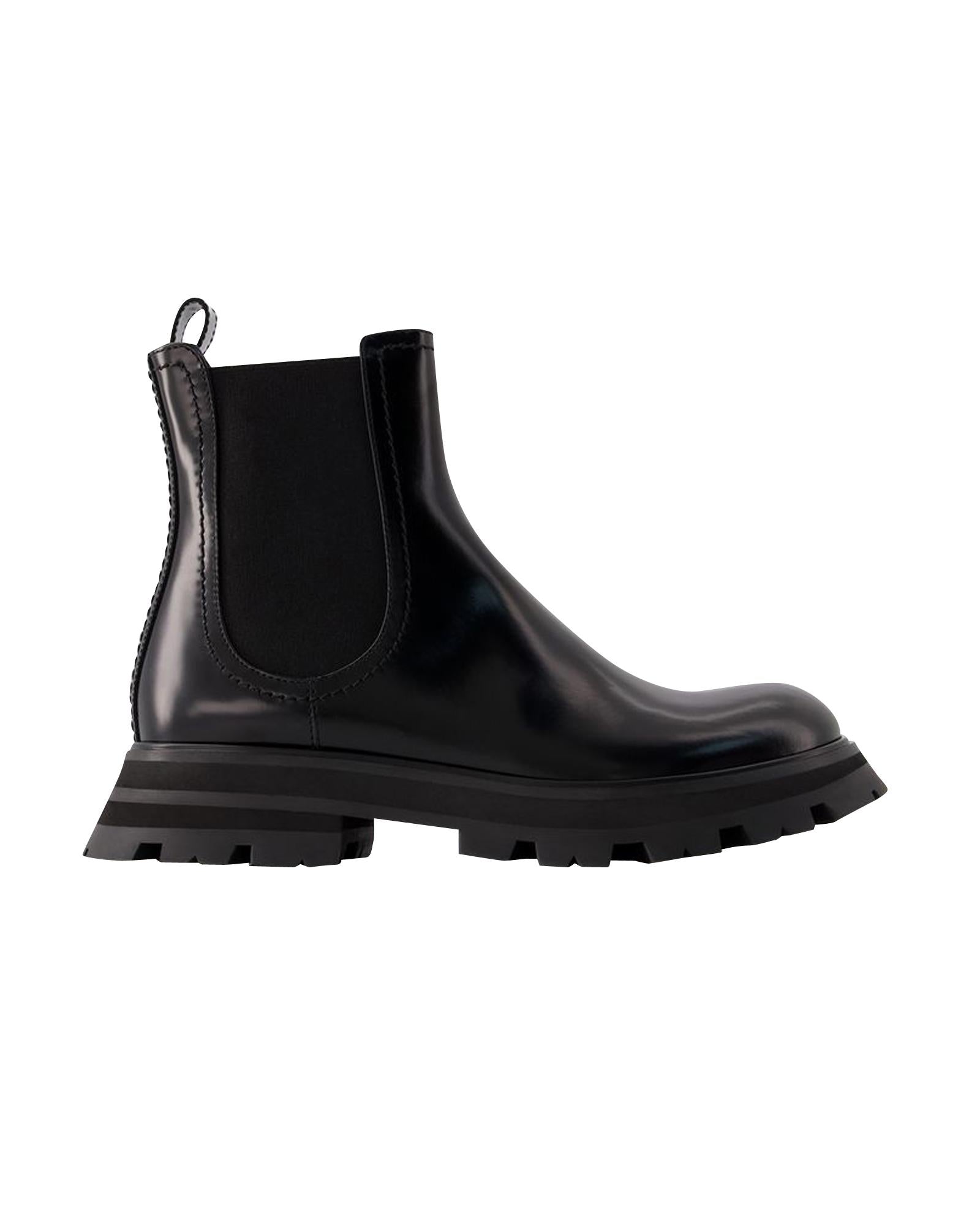 Premium Black Leather Chelsea Boots for Men - Stylish & Comfortable Ankle Boots - Perfect for Casual, Office & Outdoor Wear