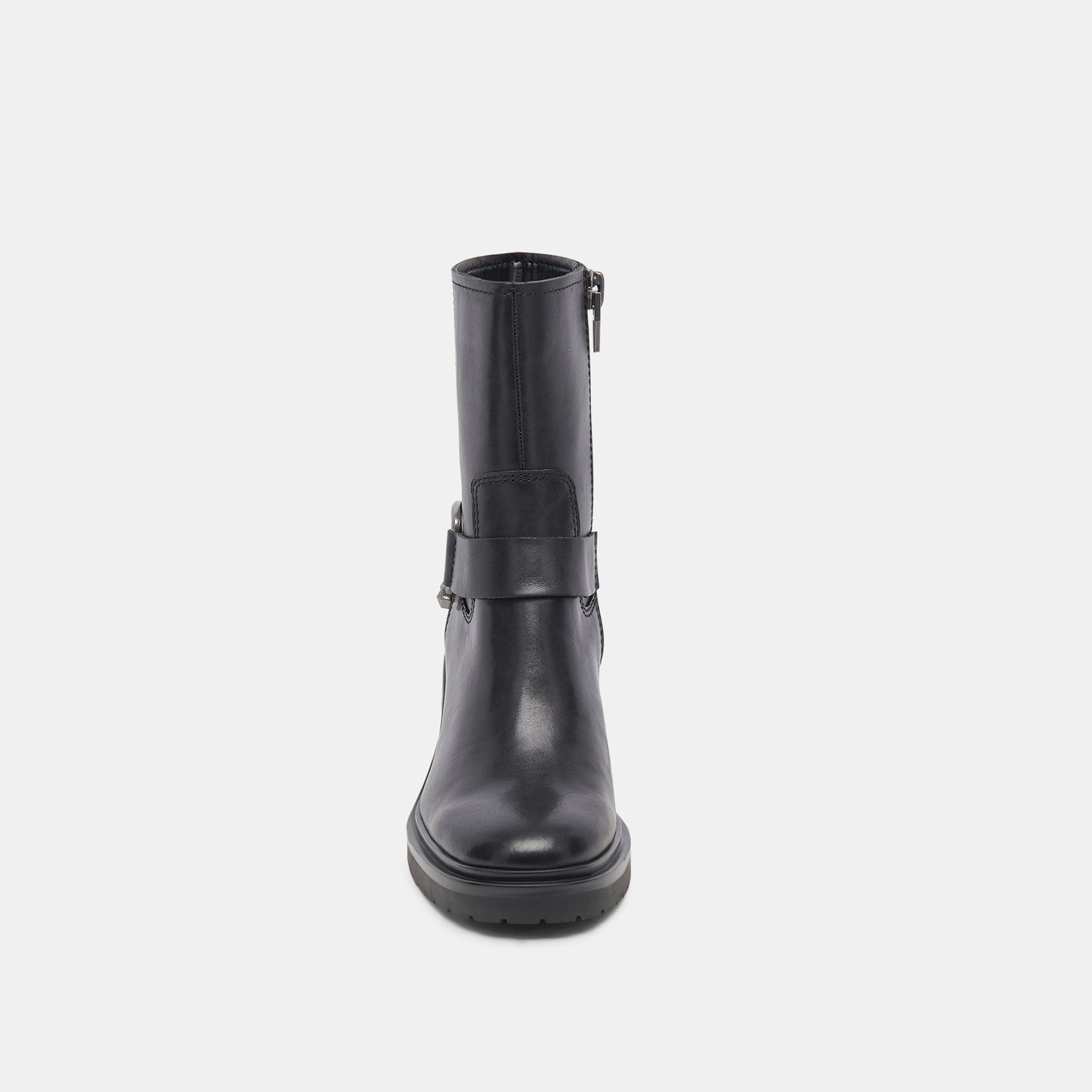 CAMROS Black Leather Boots for Women - Stylish & Comfortable Ankle Boots for Casual Wear, Work & Outdoor Activities