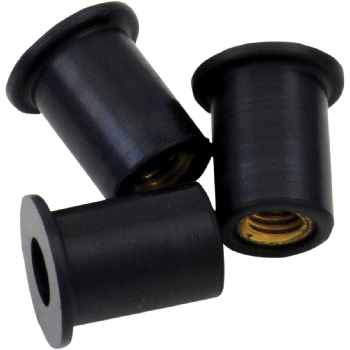 Bolt MC Hardware WSF-NUT-50 M5 Motorcycle Windscreen Well Nuts Kit - 50 Pack for Secure Windshield & Fairing Installation - Perfect for Harley, Honda, Yamaha & More