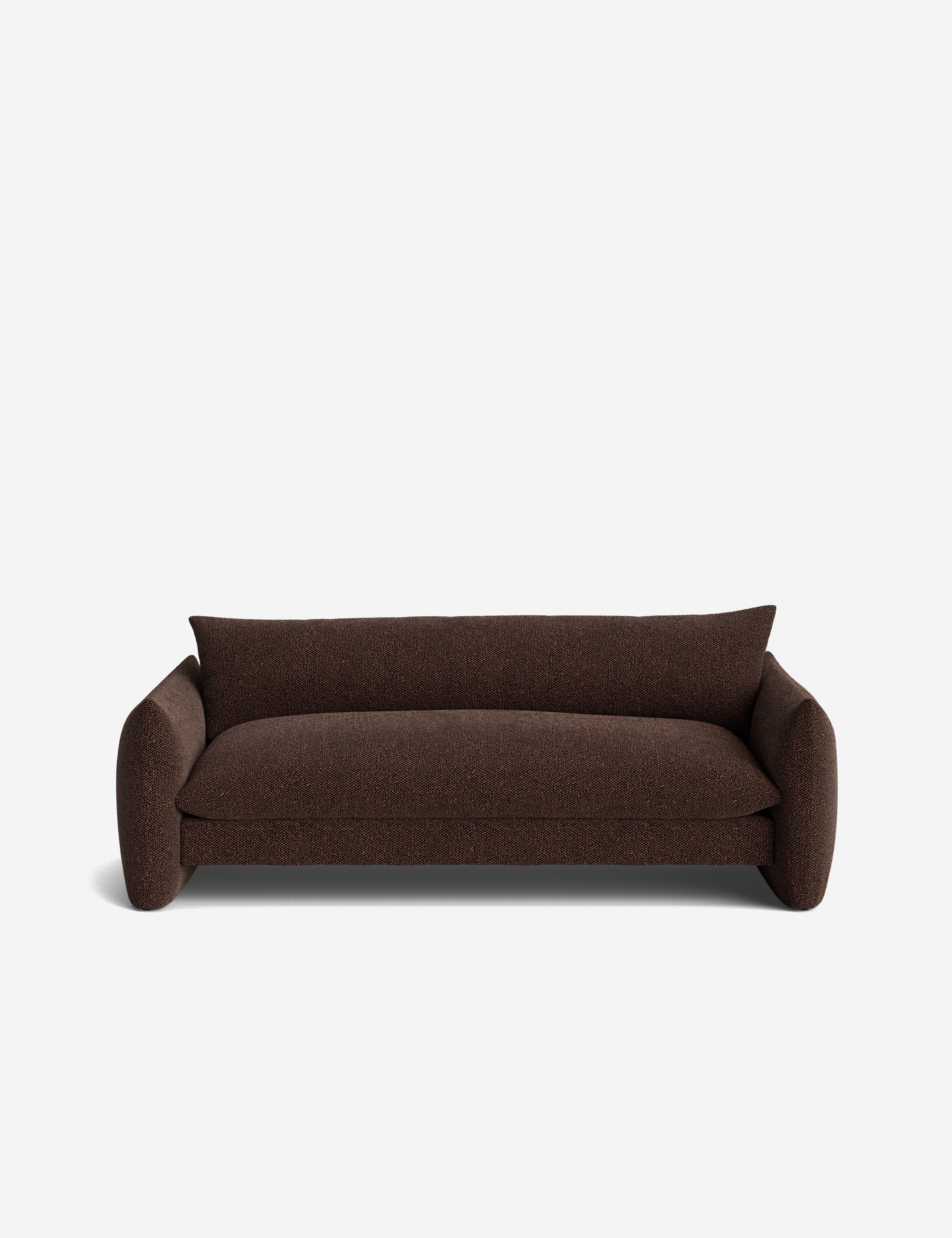 Brown Basket Boucle