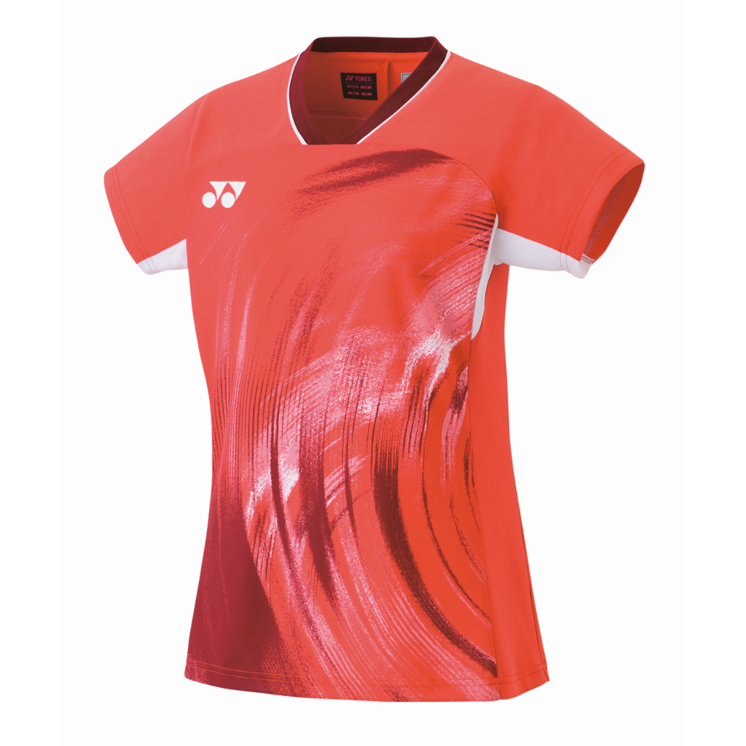 Yonex 20769 Women's Crew Neck T-Shirt - Breathable Comfort Fit Athletic Top for Tennis, Running & Casual Wear