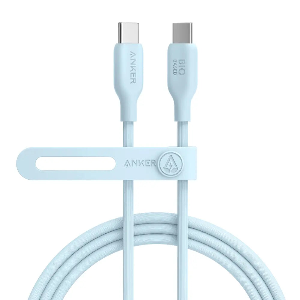 Anker 544 PowerLine USB C to USB C Fast Charging Cable 140W 6ft (2-Pack) - High-Speed Charging for MacBook Pro, iPad Pro, Galaxy S23 & More - Perfect for Home, Office & Travel
