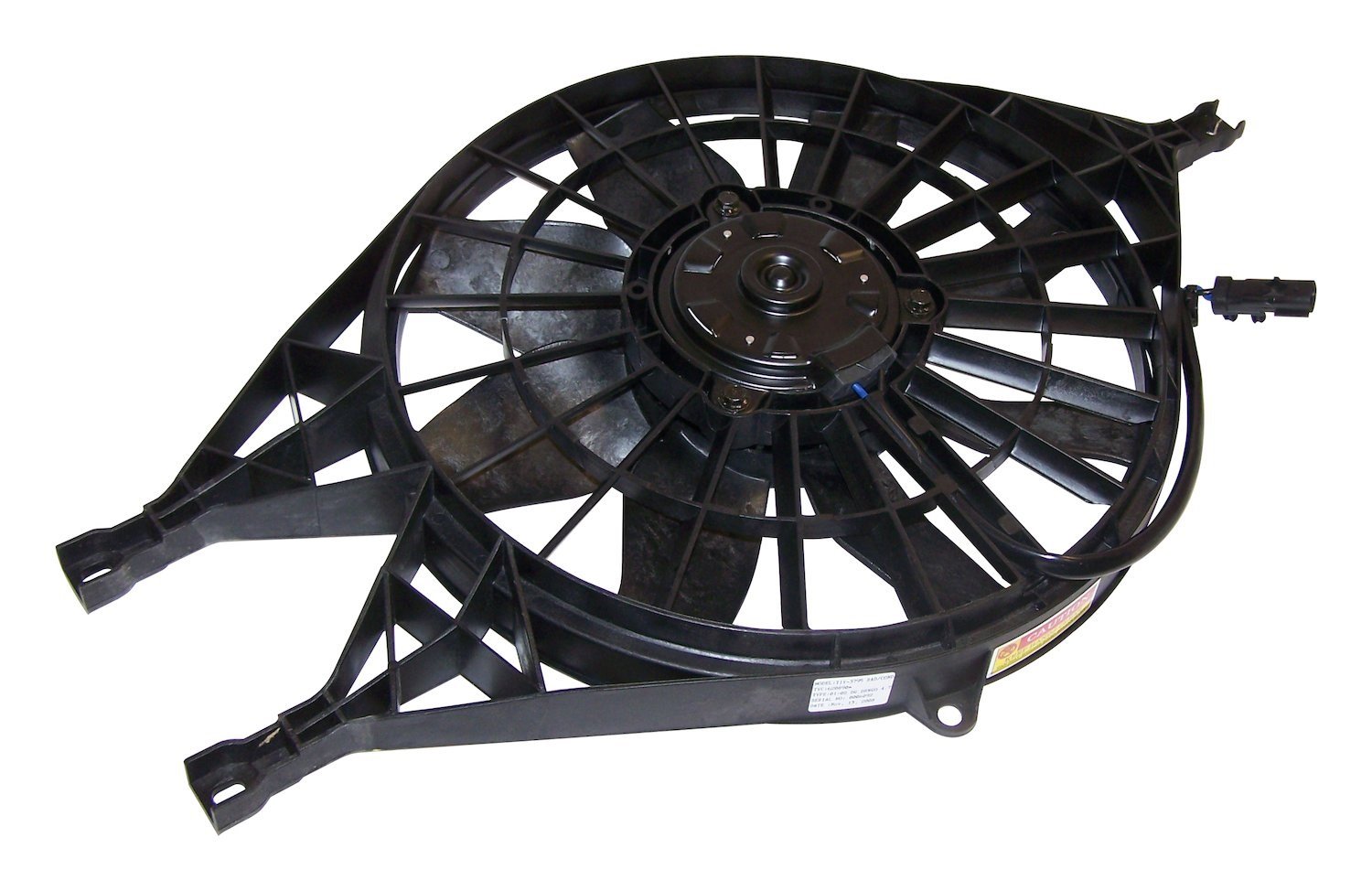 Crown Automotive 52028939AD Cooling Fan Module - Replacement Radiator Cooling Fan for Dodge Jeep Chrysler - Perfect for Engine Overheating Prevention & Off-Road Adventures