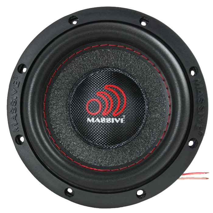 SUMMO64XL 6.5 Inch 150 Watts RMS Dual 4 Ohm Car Subwoofer with 1.5