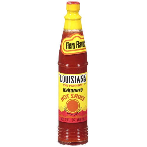 Louisiana Habanero Hot Sauce - Spicy & Flavorful, 2 Pack (3 oz Bottles Each) - Perfect for Tacos, Wings & Grilling