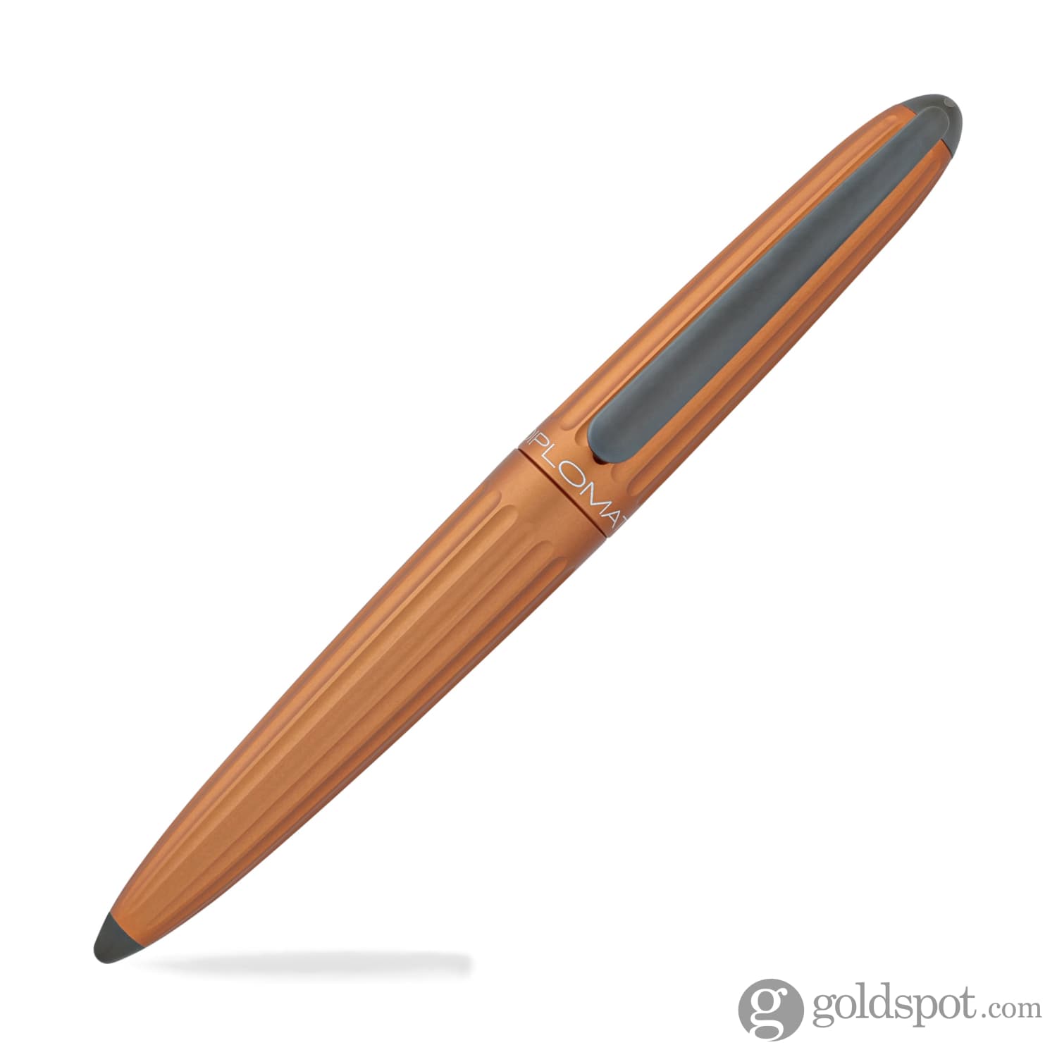 Diplomat Aero Fountain Pen - Premium 14K Gold Nib in Sunset Orange | Luxury Writing Instrument for Professionals, Gifts & Collectors | Perfect for Signing Documents, Journaling & Calligraphy