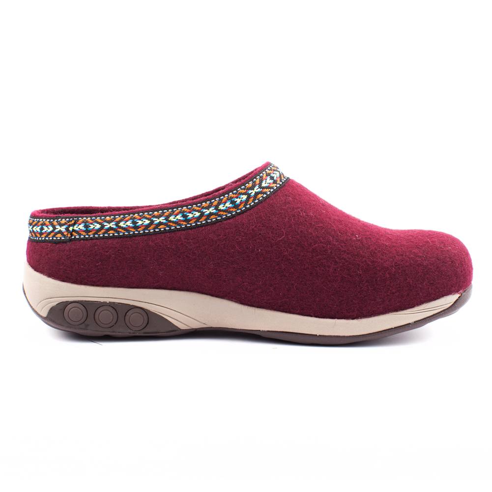 Heather Women's Wool Clog Slippers - Cozy Indoor/Outdoor House Shoes for Winter Comfort & Warmth - Perfect for Home, Office & Relaxation
