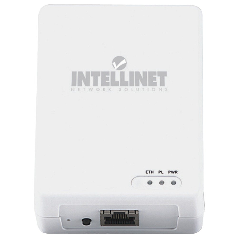 Intellinet Powerline AV500 Ethernet Adapter Starter Kit (506564) - High-Speed Home Network Solution for Gaming, Streaming & Office Work