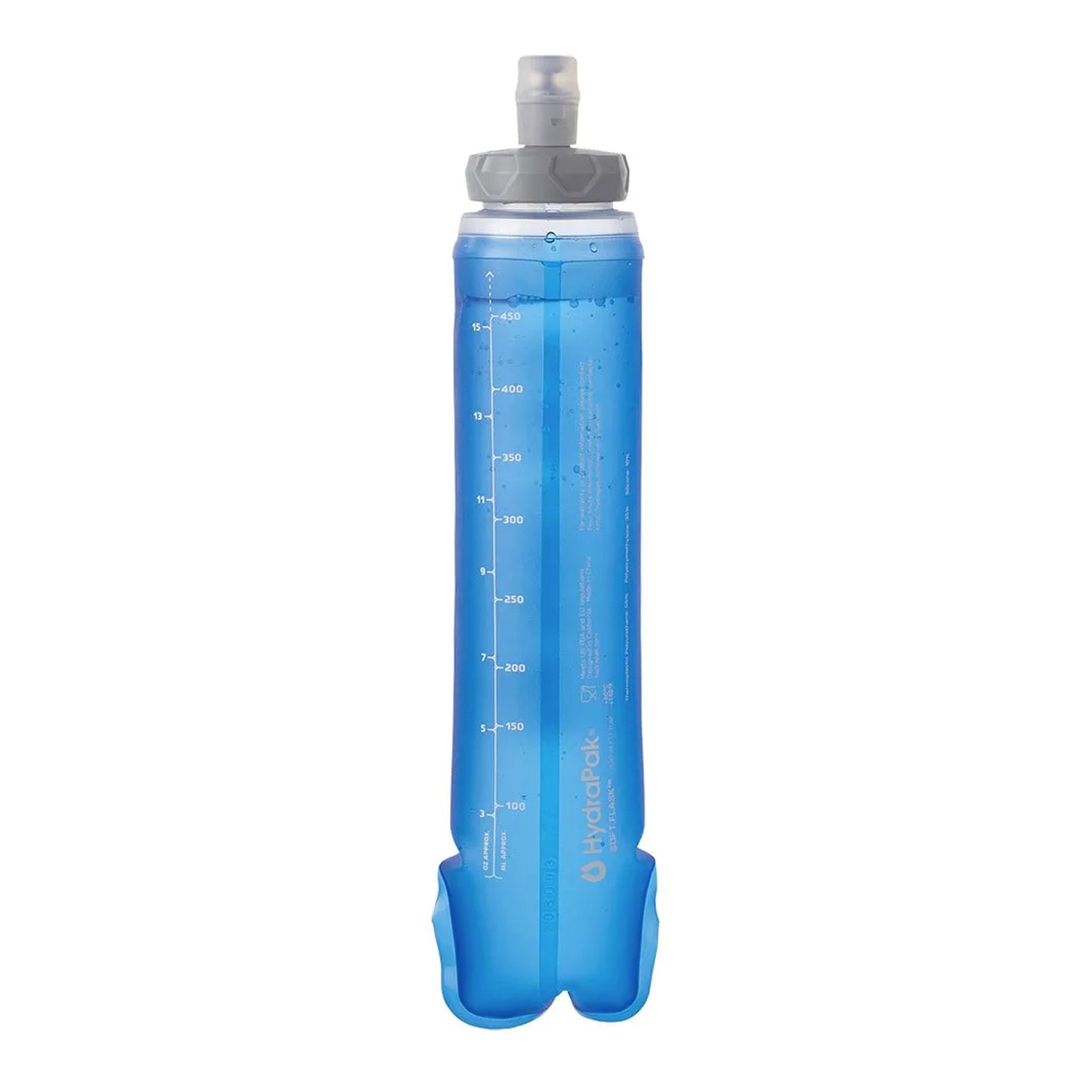 Salomon Soft Flask 500ml - Lightweight Collapsible Water Bottle for Hiking, Running & Outdoor Adventures | BPA-Free Hydration Pack for Backpacking, Trail Running & Fitness Activities