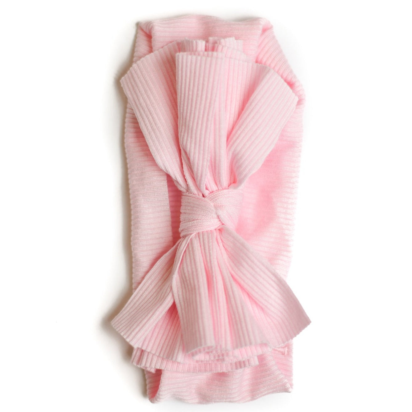 Niccesories Baby Pink Butter Soft Headband for Newborn Girls - Perfect for Photo Shoots, Birthday Parties & Everyday Outfits