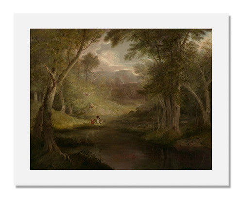 Alvan Fisher Sugar Loaf Mountain Painting - Vintage Landscape Art Print - Wall Decor for Living Room, Bedroom & Office