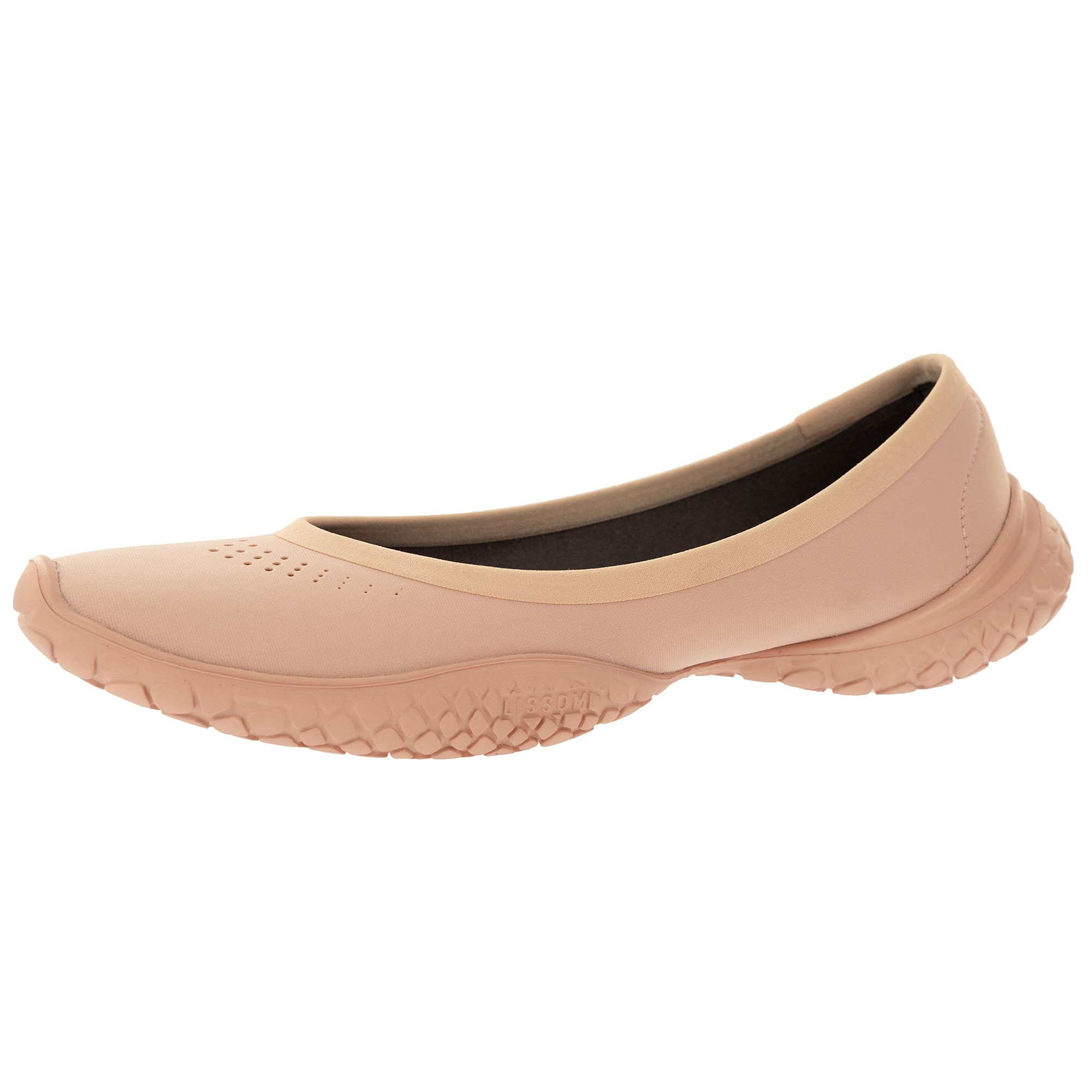 LISSOM Women's Ballet Flats - Lightweight Slip-On Comfortable Shoes with Stretchy & Flexible Design, Machine Washable for All Day Wear - Perfect for Work, Travel and Casual Outfits