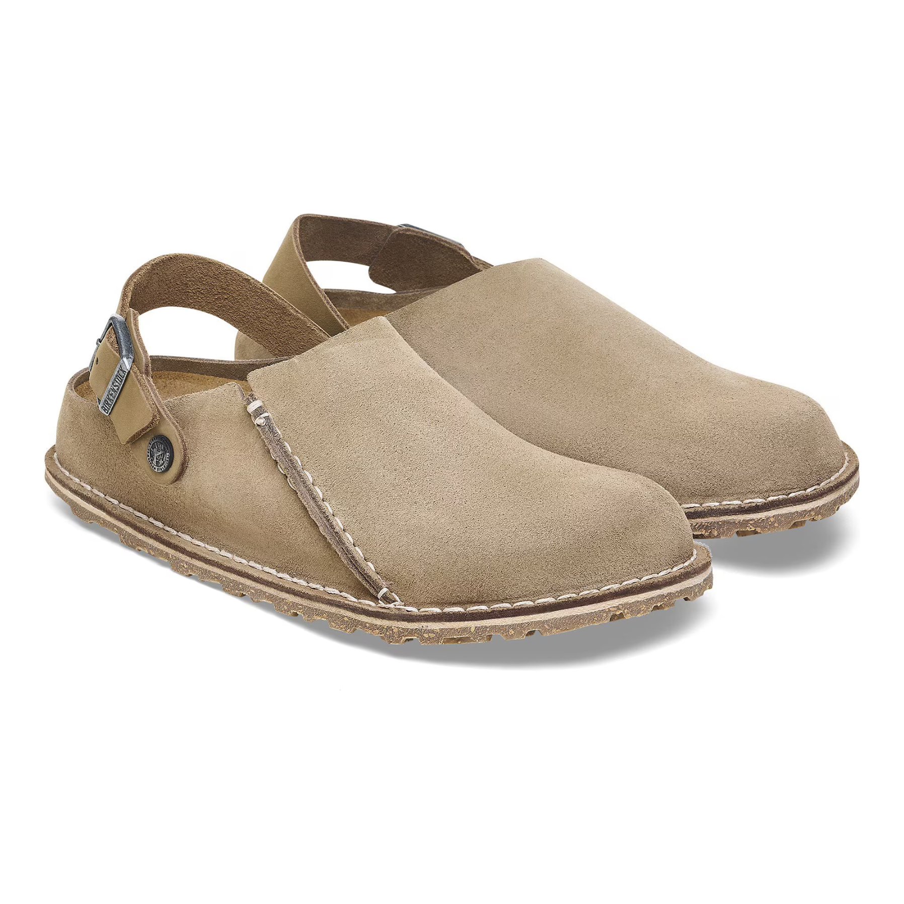 Birkenstock Women's Lutry Premium Suede Leather Sandals - Comfortable Arch Support for Walking, Travel & Everyday Wear