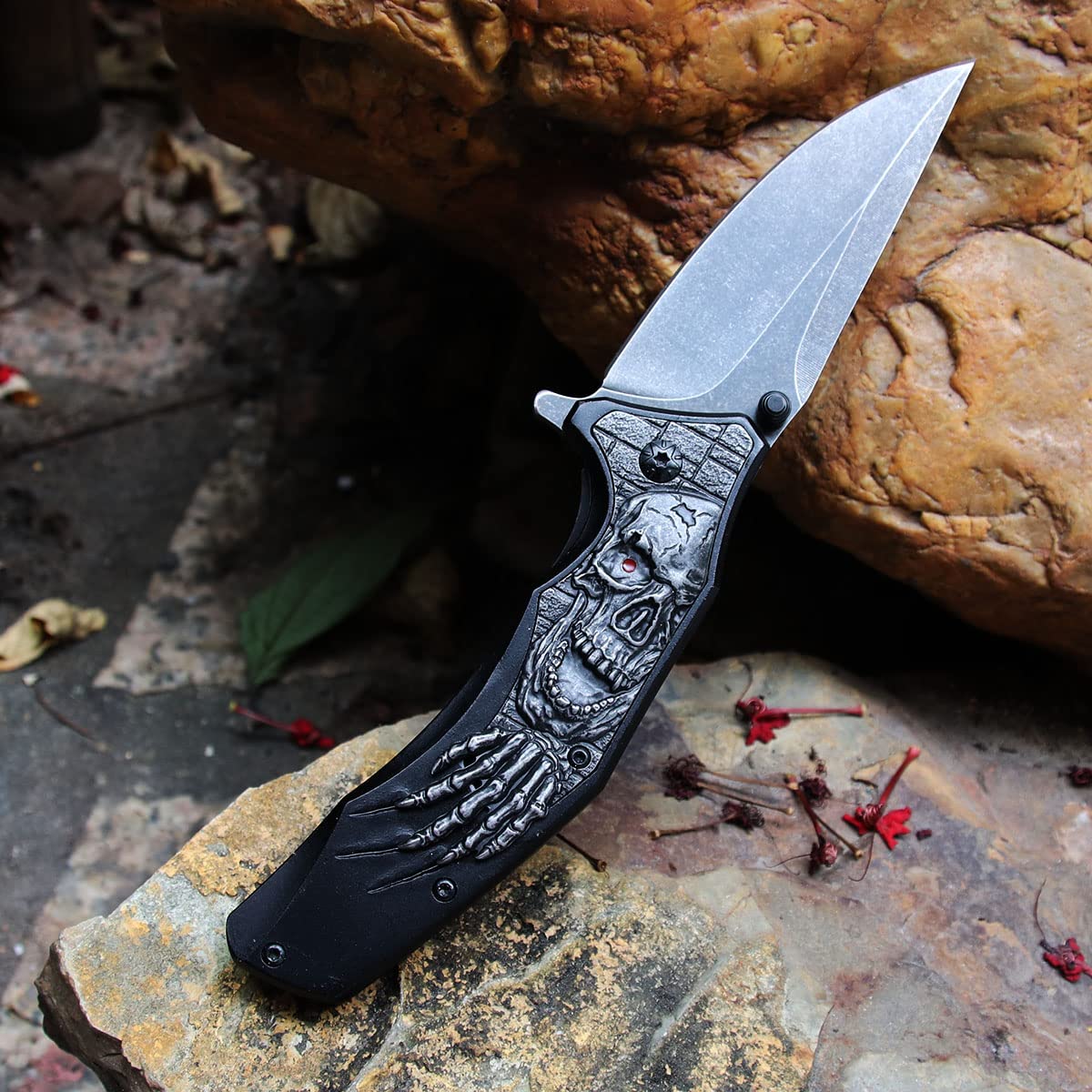 Foldable Karambit Claw Knife - Tactical Camping, Hunting & Survival Tool for Outdoor Adventures, Self-Defense & Emergency Preparedness
