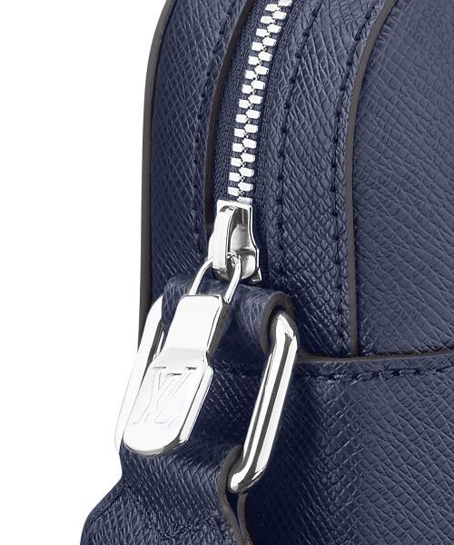 Authentic LV Pochette Grigori Cowhide Leather Crossbody Bag in Dark Blue - Perfect for Everyday Use, Travel & Special Occasions