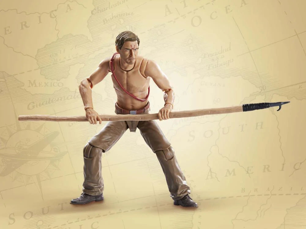 Indiana Jones (Hypnotized) Action Figure - Adventure Series Collectible Toy for Movie Fans | Perfect for Display, Gifts, and Adventure-Themed Collections
