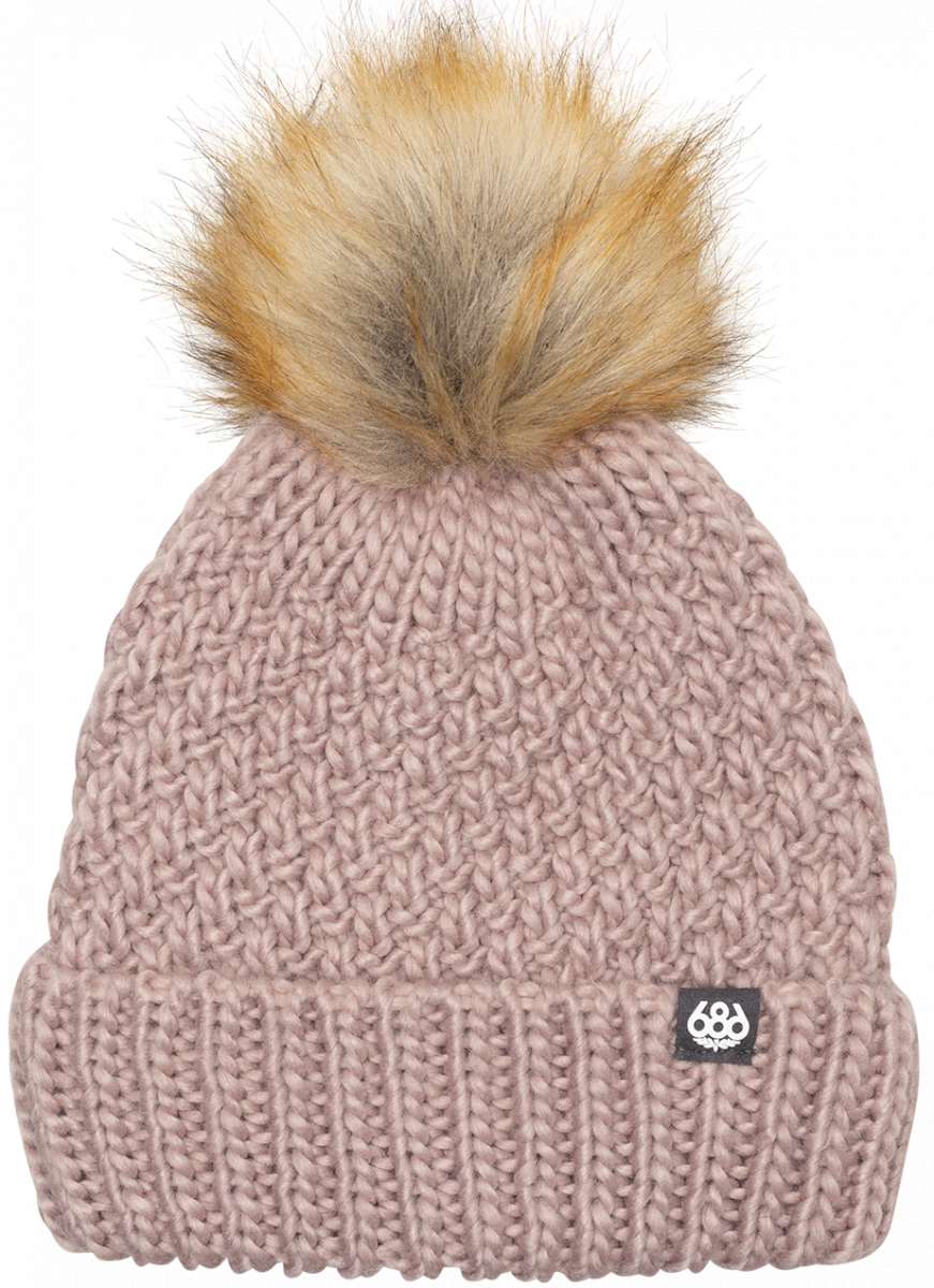 686 Ladies Majesty Cable Knit Beanie for Women - Winter Warm Knitted Hat 2024 - Perfect for Snowboarding, Skiing & Cold Weather Fashion