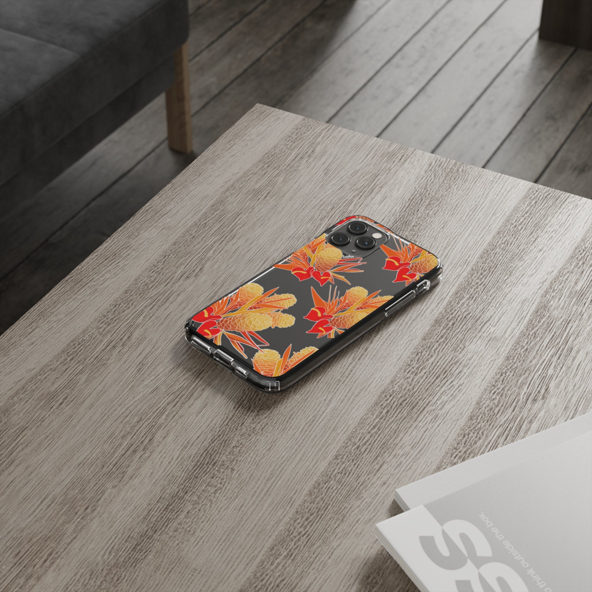 Honey Bee Clear Phone Case - Shockproof & Scratch Resistant Protective Cover for iPhone & Samsung - Perfect for Outdoor Activities & Daily Use