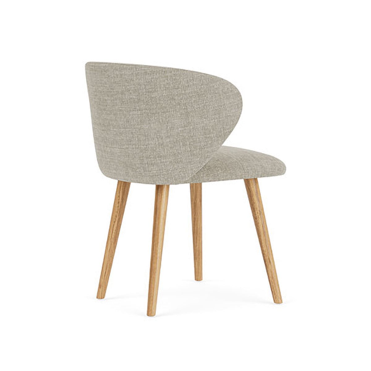 Ellie Fabric Dining Chair - Modern Upholstered Seat for Kitchen, Dining Room & Office - Comfortable & Stylish Home Furniture