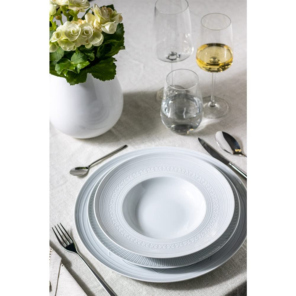 Vista Alegre Decorative Charger Plate - Elegant Ceramic Dinner Plate for Holiday Tablescapes, Wedding Decor & Special Occasions