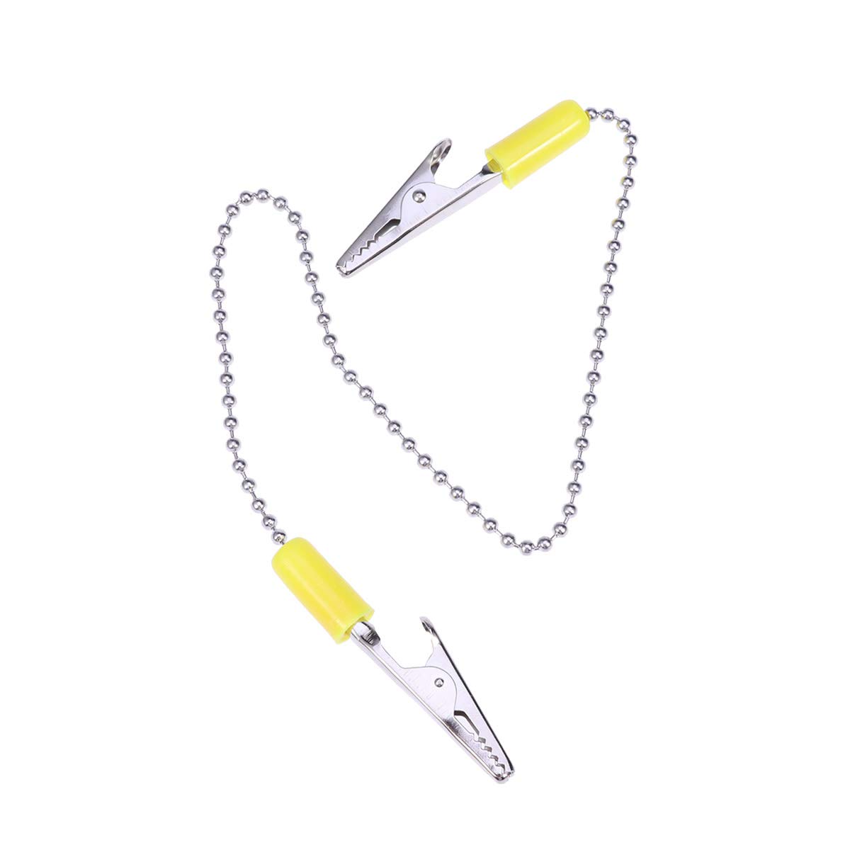Stainless Steel Ball Chain Clips - Flexible Napkin Holder for Dining & Parties
