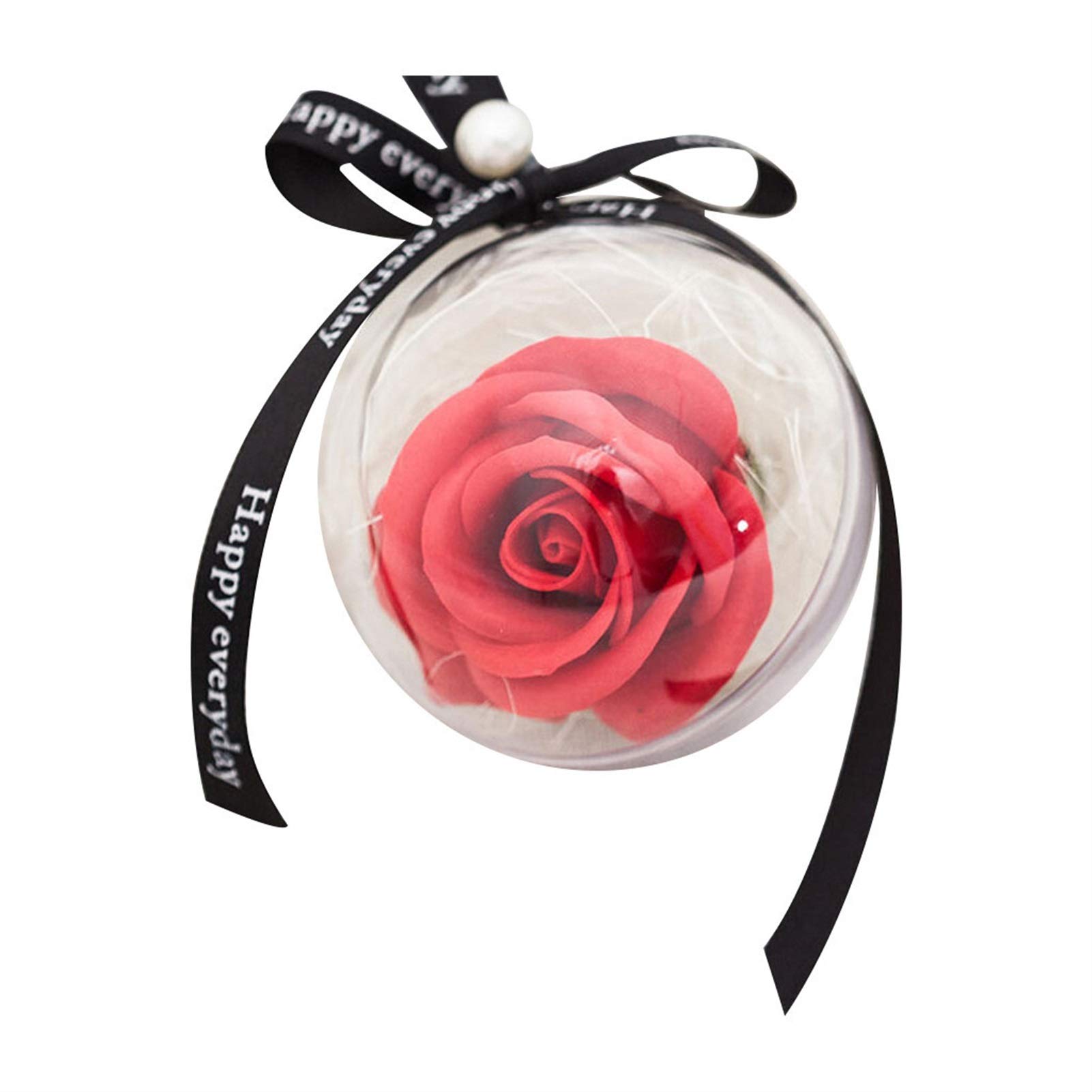Artificial Rose Flowers - Red Silk Roses for Valentine's Day, Birthday, Wedding Bouquet, Home Decor, DIY Soap Flower Gift Box | Perfect for Wedding Centerpieces, Anniversary Gifts & Festival Decorations
