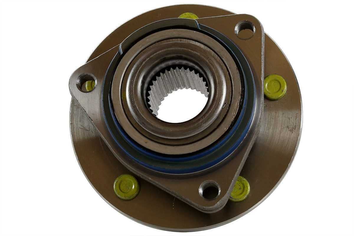 High-Quality Front Wheel Hub Bearing Assembly with Brake Rotor & Ceramic Pads Kit - Compatible with Chevy Impala 2006-2020 - Perfect for Smooth Braking & Safe Driving