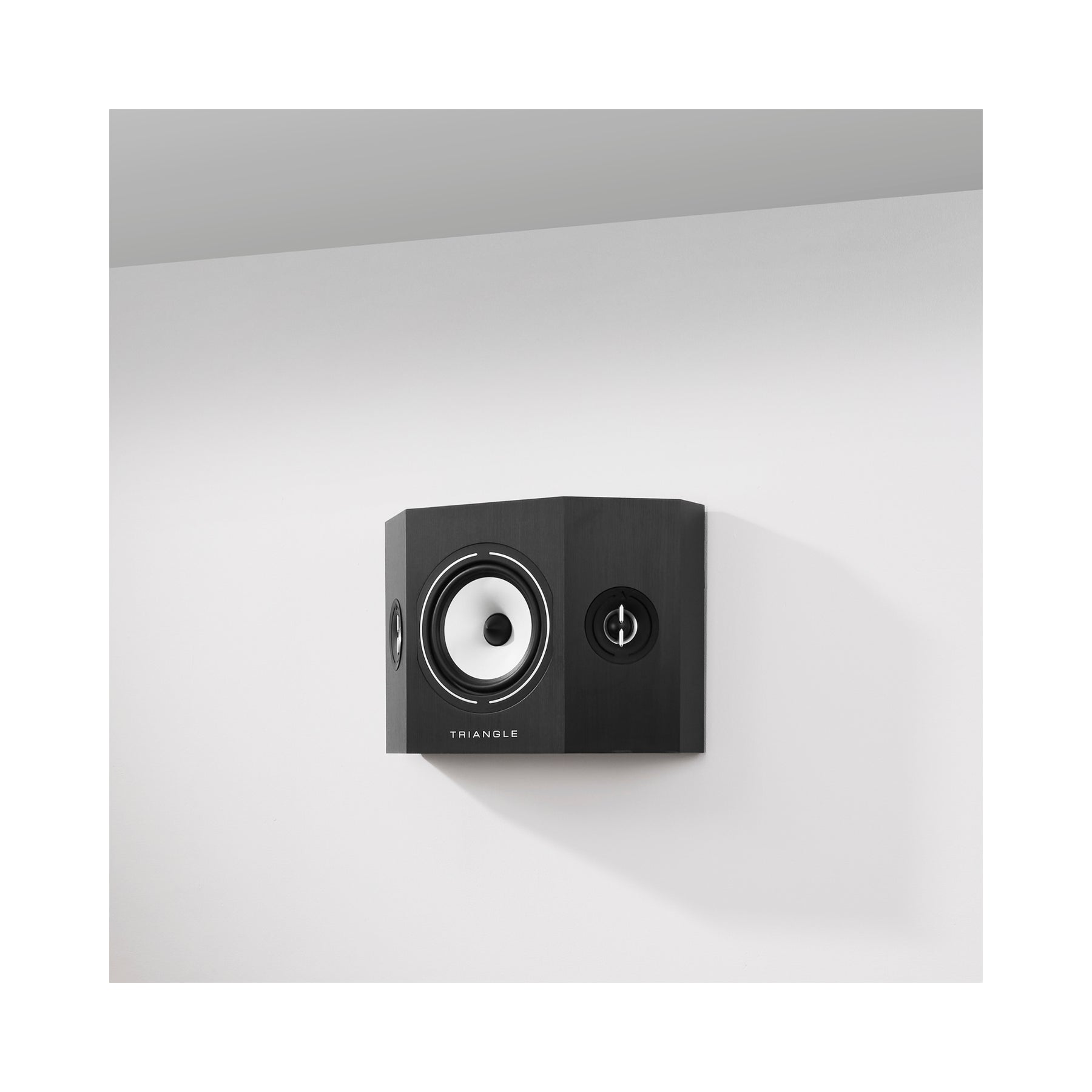 BRS1 Triangle Surround Sound Speakers - 360° Immersive Audio for Home Theater Systems (Pair) | Perfect for Movie Nights, Gaming & Music Listening