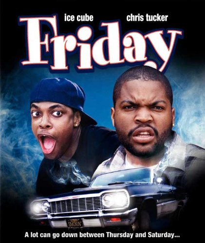 Friday Movie Poster 11x14 - Pop Culture Art Featuring Ice Cube, Chris Tucker, Bernie Mac & John Witherspoon - Perfect for Home Theater Decor, Man Cave, or Movie Memorabilia Collection