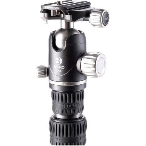 Benro BAT Carbon Fiber Travel Tripod & Monopod with VX25 Ball Head - 4-Section Twist Lock Legs, Compact & Lightweight for Photography - Perfect for Hiking, Travel & Outdoor Adventures
