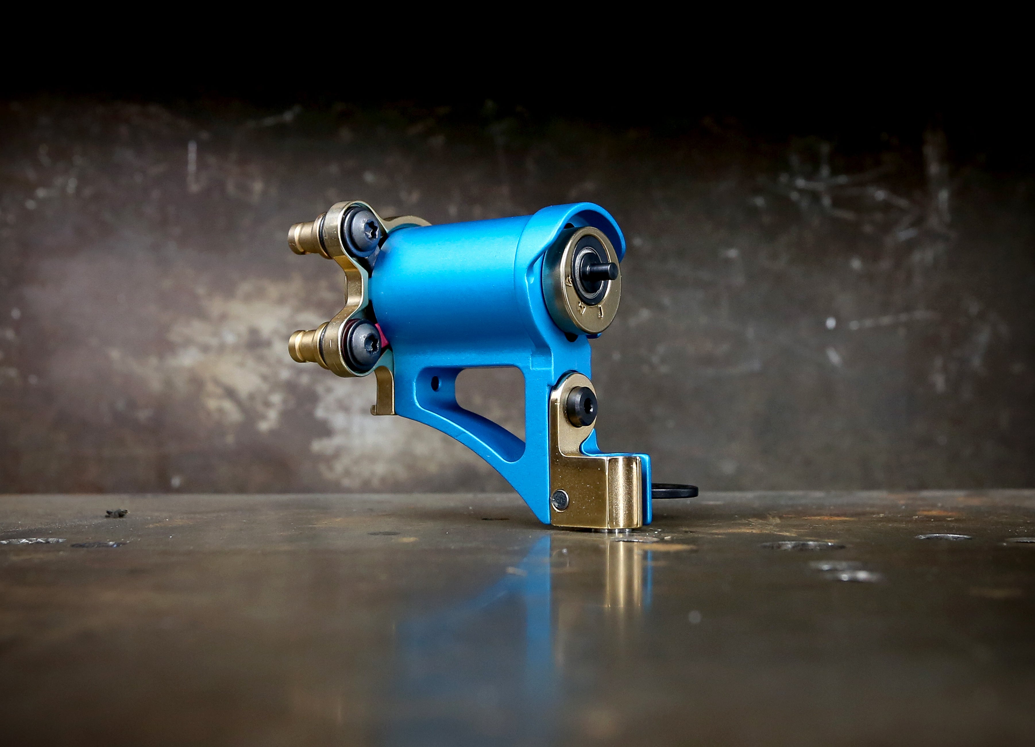 Limited Edition Mike Pike PMA Direct Drive Rotary Tool - Blue & Gold | High-Precision Rotary Tool for DIY, Woodworking & Metalworking Projects