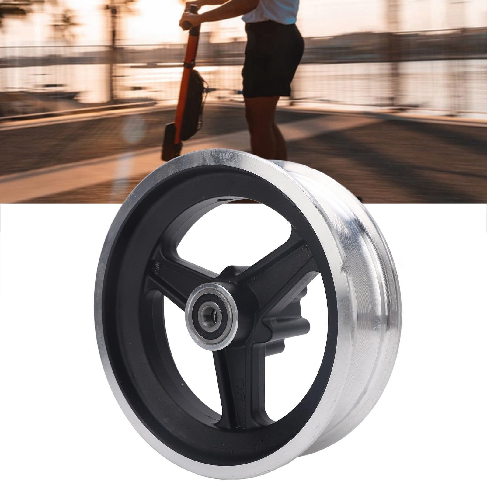**10x2.75-6.5 Aluminum Alloy Electric Scooter Hub - 6 Holes Lightweight Wheel Hub for Safer & Smoother Riding - Perfect for Commuting & Urban Travel**