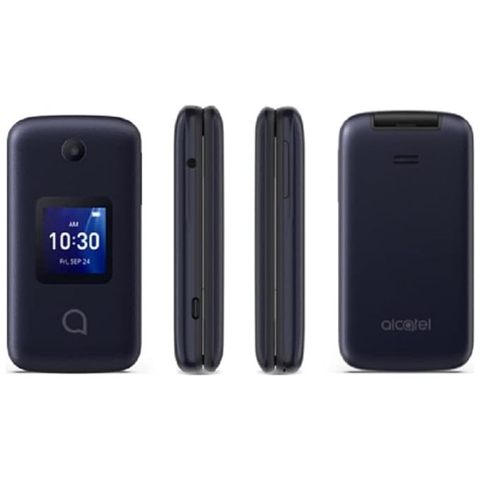Alcatel Go Flip 4 4056W 4GB Flip Phone - T-Mobile Exclusive | Simple & Reliable Mobile Device for Seniors & Emergency Use