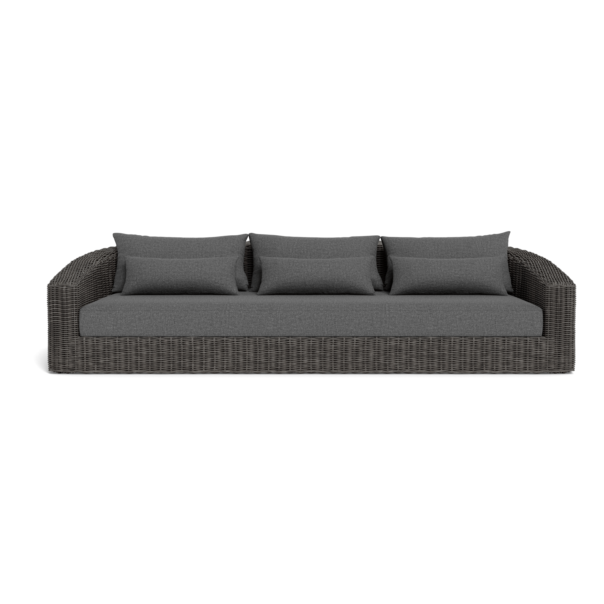 Barcelona 3-Seat Sofa - Modern Sectional Couch for Living Room, Lounge & Office - Comfortable Upholstered Furniture for Home Decor
